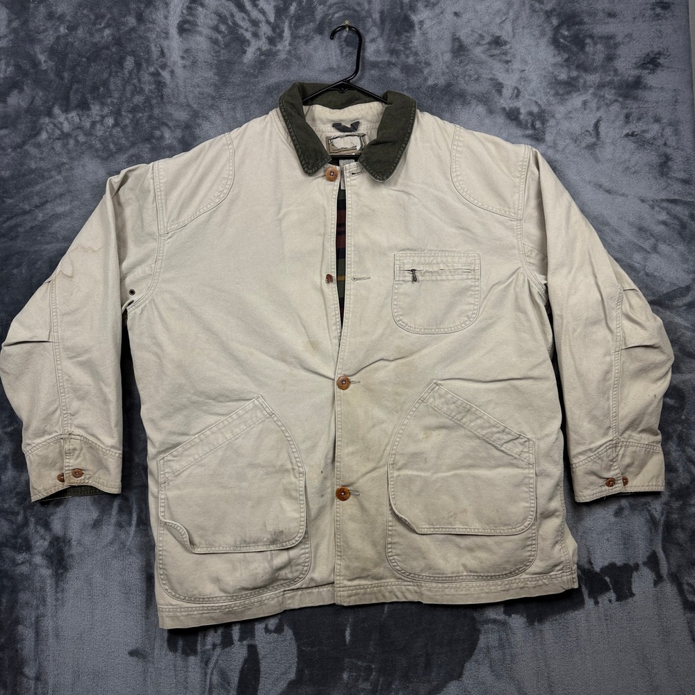 Lot Of 4 L.L. Bean Stratojal Barn Chore Coat Jackets Lined Mixed Sized - Picture 4 of 16